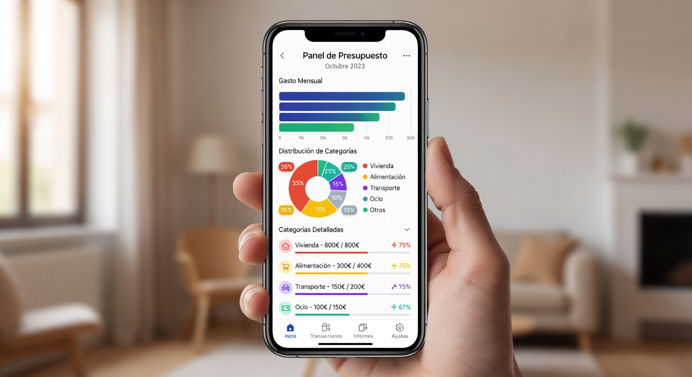 Dashboard presupuesto