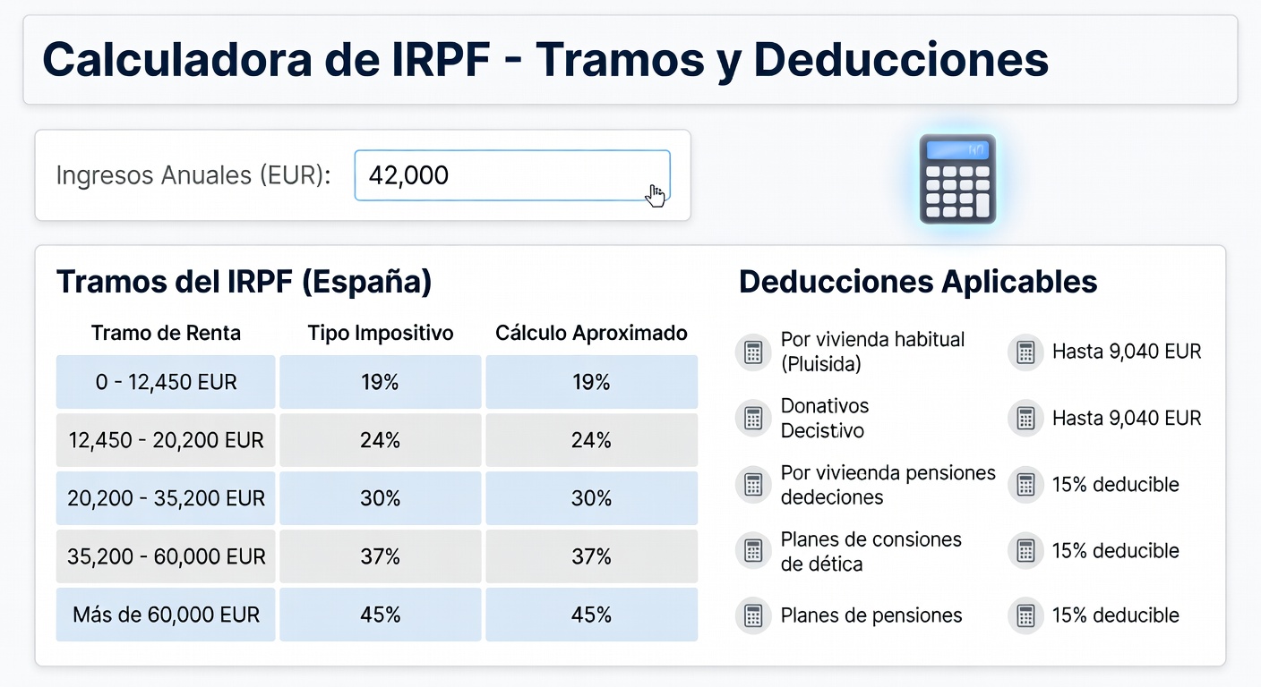 Calculadora impuestos España